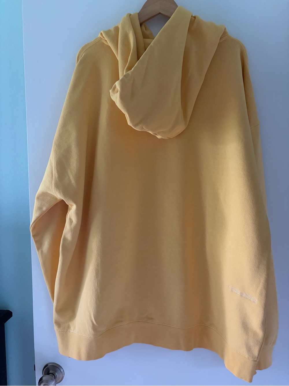 Disney Mickey Mouse Yellow 3X Genuine Pullover Hoodie 100% Organic Cotton - Picture 7 of 11